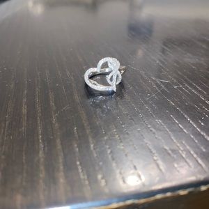Zales Diamond Heart Infinity Ring